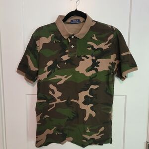 Polo by Ralph Lauren Boy's XLarge Camouflage Polo Shirt